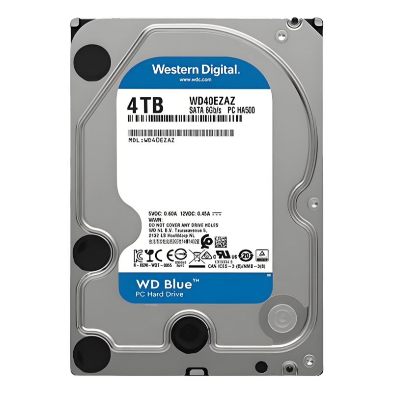 4TB 西数 台式机械硬盘 3.5寸 SATA接口