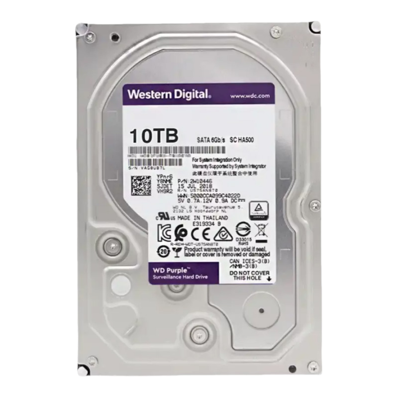 10TB 西数 台式机械硬盘 3.5寸 SATA接口